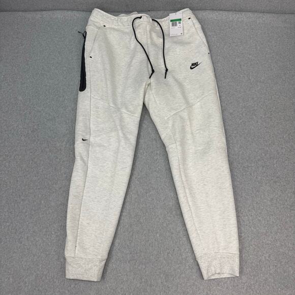 Nike Sportswear Tech Fleece Joggers Men's XL Birch Heather Black  (HV0959 051) - Picture 1 of 4